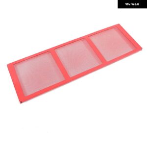 スバル WRX 2021-2024 カーボン エンジン コンパートメント ラジエーター ネット 装飾 アクセサリー - red