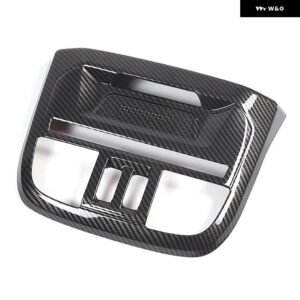 スバル WRX 2021-2023 ABS カーボン車フロント読書灯 装飾 フレーム ステッカー インテリア アクセサリー - Carbon fibre