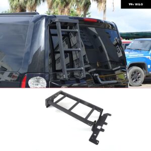 ランドローバー ディスカバリー 3/4 LR3 LR4 2004-2016 アルミリアドアのぼりはしごルーフぼりはしごカーアクセサリー - Style A