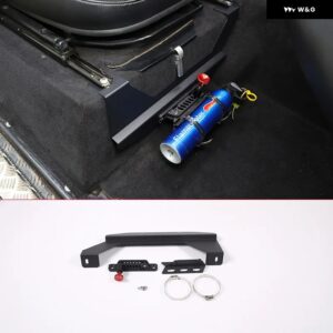 ランドローバー ディフェンダー 90 110 130 2004-2019 カーシート傘 収納 ツール ボックス 消火器 ブラケット - Style A