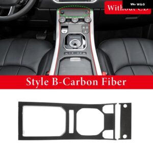 ランドローバー レンジローバー イヴォーク 2011-2019 センター コンソール パネル トリム 用クローム インテリア アクセサリー - B-Without CD4