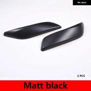 BMW 1 2シリーズ F20 F21 F22 F23 2012-2018 ABS カーボンインナードア アームレスト ハンドル プロテクター カバー トリム カーアクセサリー - 2-pcs2