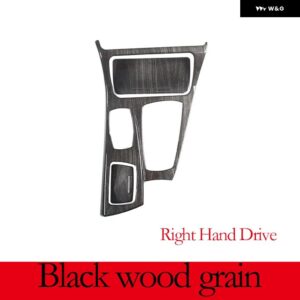 BMW RHD LHD 5シリーズ F10 2011-2017 ABS センター コントロール ギア パネル カバー 装飾 ステッカー インテリア アクセサリー - Right Hand Drive6