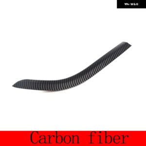 BMW 5シリーズ F10 2011-2017 ABS カーボンカーセンター コンソール ギア シフト サイド 装飾 ストリップ ステッカー カーアクセサリー - carbon fiber