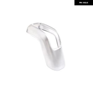 ランドローバー ABS インナーセンター コンソール ギア シフト カバー トリム ステッカー ディフェンダー 110 2020-23 カーアクセサリー - Silver2