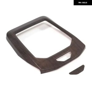 BMW 5シリーズ G60 2024 2025 ABS カーボンカーセンター コントロール シフト フレーム 装飾 ステッカー インテリア アクセサリー - White