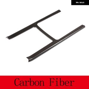 ランドローバー ABS カーボン レンジローバー VELAR 2017-20 カーセンター コンソール 装飾 フレーム トリム カーアクセサリー - carbon fiber