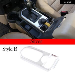 ランドローバー ディスカバリー 3 LR3 2004-2009 ABS カーセンター コントロール シフト パネル フレーム 装飾 ステッカー インテリア アクセサリー - Style B5