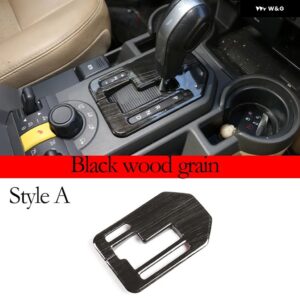 ランドローバー ディスカバリー 3 LR3 2004-2009 ABS カーセンター コントロール シフト パネル フレーム 装飾 ステッカー インテリア アクセサリー - Style A3