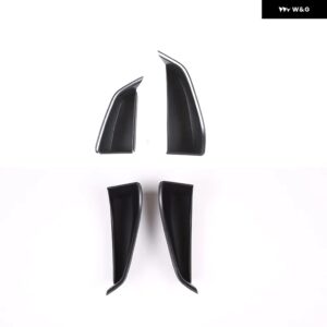 BMW LHD 1 2シリーズ F40 F44 2020-2024 ABS ブラックフロントリア ドアハンドル アームレスト 収納 ボックス ホルダー カーアクセサリー - front Rear