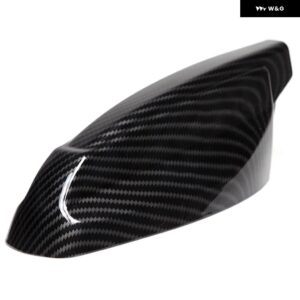 ランドローバー ディフェンダー 90 110 2020-2024 ABS カーボンルーフ ふかひれアンテナカバー トリム ステッカー カーアクセサリー - ABS carbon fiber