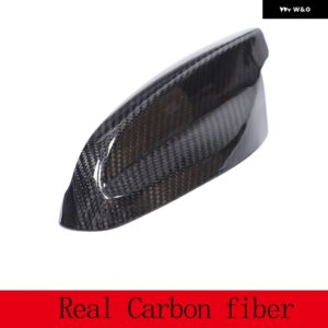 ランドローバー ディフェンダー 90 110 2020-2024 ABS カーボンルーフ ふかひれアンテナカバー トリム ステッカー カーアクセサリー - Real carbon fiber