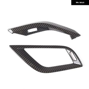 BMW 1シリーズ 2シリーズ F40 F44 2020-2024 ABS カーボンカーセンター 制御 サイドエア アウトレット 装飾 フレーム カーアクセサリー - carbon fiber