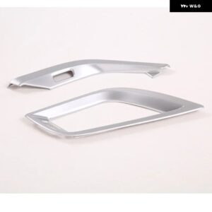 BMW 1シリーズ 2シリーズ F40 F44 2020-2024 ABS カーボンカーセンター 制御 サイドエア アウトレット 装飾 フレーム カーアクセサリー - Silver