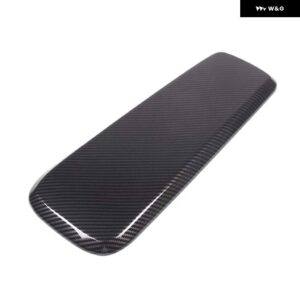 BMW X1 U11 2023-2024 ABS 黒木目/カーボンカーシート アームレスト センター コンソール ボックス カバー カーアクセサリー - carbon fiber