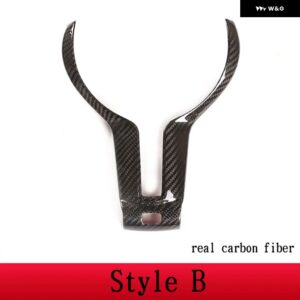 BMW ABS クローム F80 M3 F82 F83 M4 F10 M5 F06 F12 F13 M6 F15 X5M F16 X6 M ステアリングホイール トリム カバー アクセサリー - B-Real carbon fiber