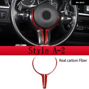 BMW ABS クローム F80 M3 F82 F83 M4 F10 M5 F06 F12 F13 M6 F15 X5M F16 X6 M ステアリングホイール トリム カバー アクセサリー - Style A-2