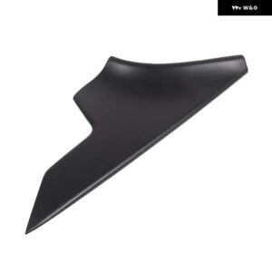 ジャガー F タイプ 2013-2024 ABS カーボン/マットブラック助手席膝 パネル カバー インテリア アクセサリー - Matte black