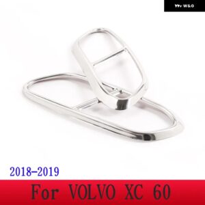 ボルボ XC60 S60 XC90 S90 V90 ステンレス テールマフラーマフラー出力カバー 装飾 カバー カーアクセサリー - For XC60 2018-2019