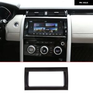 ランドローバー ディスカバリー 5 LR5 L462 2017-2020 ABS カー インテリア センター 制御 ナビゲーション 装飾 フレーム カーアクセサリー - ABS Black
