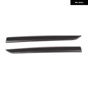 ランドローバー レンジローバー スポーツ 2023 2024 ABS カーボン/黒 スタイリング 吸気グリル ストリップ トリム カーアクセサリー - carbon fiber