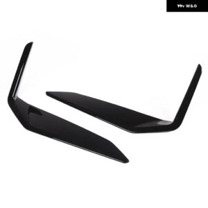 BMW X1 IX1 U11 2023 2024 ABS カーボン/黒フロント バンパー サイドモールドカバー トリム アクセサリー - black