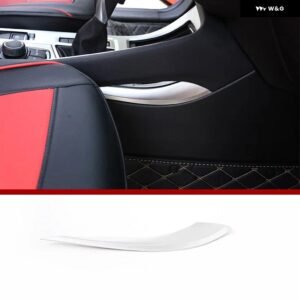 BMW X1 F48 2016-2021 ABS カーセンター コントロール マルチメディア パネル シフト パネル 装飾 アクセサリー X2 F47 2018-2021 LHD - C-Silve