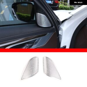 BMW 7シリーズ G11 G12 2009-2022 合金 ドア ステレオ スピーカー カバー トリム ステッカー 自動 - Style B