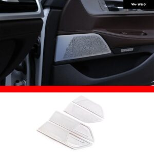 BMW 7シリーズ G11 G12 2009-2022 合金 ドア ステレオ スピーカー カバー トリム ステッカー 自動 - Style A