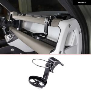 ランドローバー ディフェンダー 90 110 2020-2023 ABS + 合金 黒 ダッシュボード 側水カップ ブラケット カーアクセサリー - Style A Right