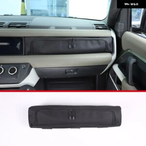 ランドローバー ディフェンダー 90 110 130 2020-2024 インパネ 収納 袋 グローブ ボックス 蓋 収納 ネットバッグカーアクセサリー - Style A 1 PCS