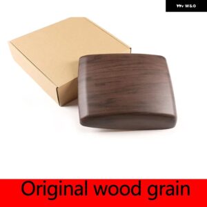 ランドローバー ディスカバリースポーツ 2020 + ABS カーボン中央 制御 アームレスト ボックス カバー インテリア アクセサリー - Original wood grain