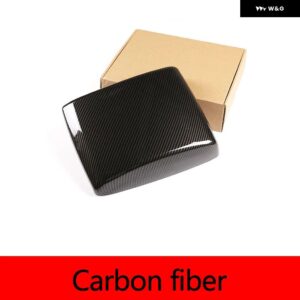 ランドローバー ディスカバリースポーツ 2020 + ABS カーボン中央 制御 アームレスト ボックス カバー インテリア アクセサリー - carbon fiber