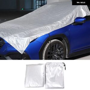 スバル WRX 2021-2023 フロントガラス 積雪抗雪フロストアイスシールドダスト プロテクター フロントガラス 積雪アクセサリー - Style B