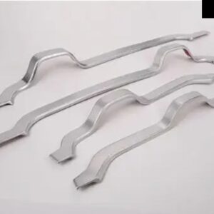 ランドローバー 4個 黒木目 ABS ドア 装飾 ストリップ トリム アクセサリー ディスカバリー 4 LR4 2010-2016 - Silver