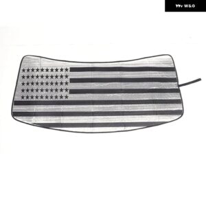 ランドローバー ディフェンダー 90 110 2020-2024 車前方 フロントガラス サン シェード 車ソーラーパッド カーアクセサリー - Style A