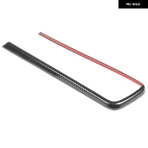 BMW X1 U11 2023-2024 ABS カーボン/ アームレスト ボックス 装飾 ストリップ トリム カーアクセサリー - carbon fiber