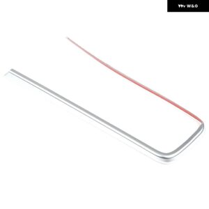 BMW X1 U11 2023-2024 ABS カーボン/ アームレスト ボックス 装飾 ストリップ トリム カーアクセサリー - Silver