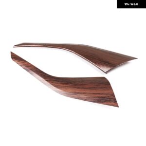 BMW X3 G01 2018-22 ABS センター コンソール サイド 装飾 ストリップ トリム インテリア カーアクセサリー - Pine Wood Grain