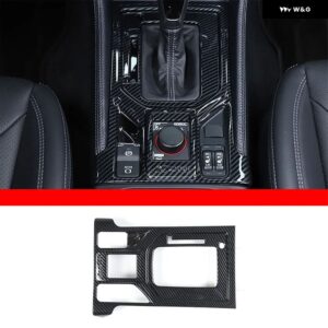 スバル ABS カーボン フォレスター 2019-2024 インテリア キット ダッシュボード コンソール ギア シフト パネル カバー トリム - 7