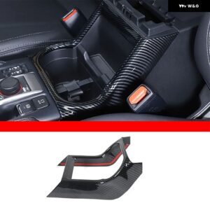 スバル ABS カーボン フォレスター 2019-2024 インテリア キット ダッシュボード コンソール ギア シフト パネル カバー トリム - 9
