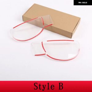 ランドローバー ディフェンダー 90 110 2020-2025 カー スタイリング ABS ヘッドライト カバー カーアクセサリー - Style B