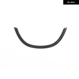 BMW ABS クローム 5シリーズ F10 2011-2017 カーボン ステアリングホイール スパンコール 装飾 ステッカー インテリア アクセサリー - Carbon Fiber