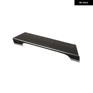 BMW 1個 カーボン ABS X1 E84 2013-2015 車内 ダッシュボード 装飾 ダウンフレーム カバー トリム カーアクセサリー - Black Wood Grain