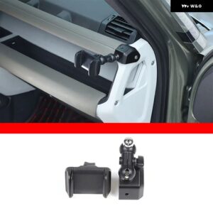 ランドローバー ディフェンダー 110 2020-2024 アルミ携帯電話 ブラケット GPS ナビゲーション ブラケット インテリア アクセサリー - Style C Right