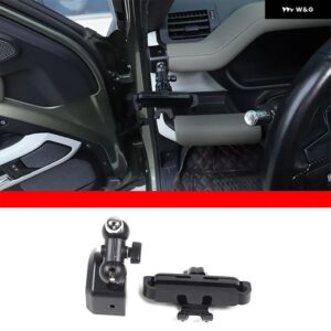 ランドローバー ディフェンダー 110 2020-2024 アルミ携帯電話 ブラケット GPS ナビゲーション ブラケット インテリア アクセサリー - Style D left