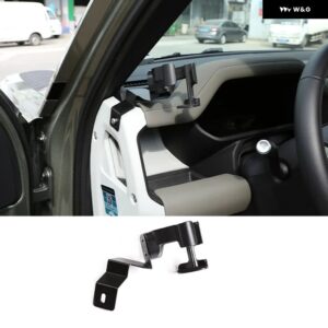 ランドローバー ディフェンダー 110 2020-2024 アルミ携帯電話 ブラケット GPS ナビゲーション ブラケット インテリア アクセサリー - Style B Left