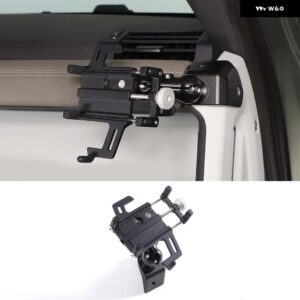 ランドローバー ディフェンダー 110 2020-2024 アルミ携帯電話 ブラケット GPS ナビゲーション ブラケット インテリア アクセサリー - Style A Right