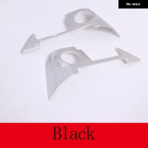 ランドローバー ステアリングホイール カバー トリム ステッカー ディスカバリー 4 LR4 RR スポーツ 10-13 フリーランダー 2 2013-2015 カーアクセサリー - Silver