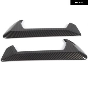 BMW 2個 ABS 黒 X5 G05 2023 2024 サイドエアフェンダーベント トリム カーアクセサリー - ABS carbon fibre